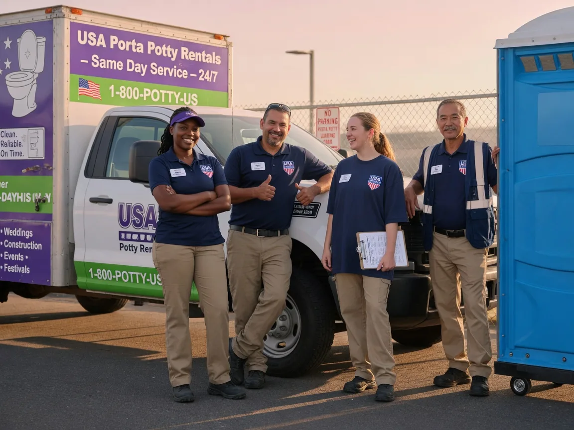 Porta Potty Rental company in Albany, OH